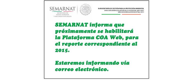 ¡Atención! El sitio COA web estará disponible próximamente y agilizará el trámite