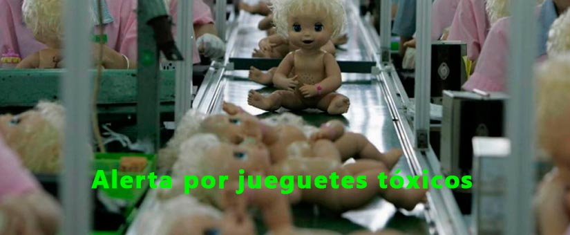 Alerta por juguetes tóxicos CESE